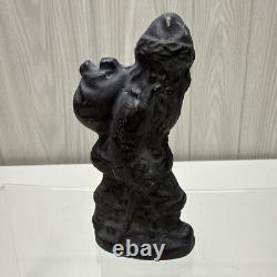 ANTIOUE CAST IRON SANTA CLAUS DOOR STOP FIGURE 5 1/2 Paper weight