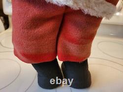 ANTIQUE 23 Standing Face Mask Santa Claus Christmas Doll Figure 1920's