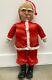 Antique 25.5 Standing Face Mask Santa Claus Christmas Doll Figure 1920's