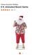 Accents Holiday Animated 6 Ft. Beach Santa Claus Speaking Motion Activated
