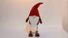 Amazlab Cute Christmas Plush Dancing Gnome Santa Nisse Standing Figurine With Spring