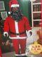 Animated 5.8 Life-size Dancing African American Santa Claus New