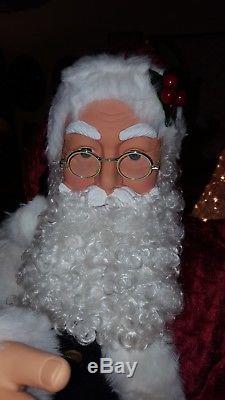 Animated Singing Dancing Santa Claus Life size 5ft