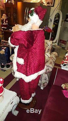 Animated Singing Dancing Santa Claus Life size 5ft