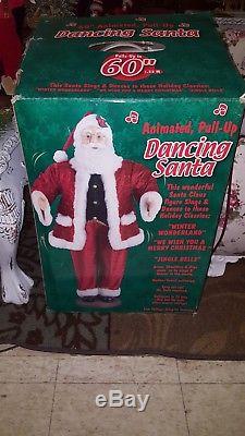 Animated Singing Dancing Santa Claus Life size 5ft