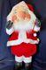 Animated Craft Show Santa Claus 27 Inches Hand Made W Painted Felt Face