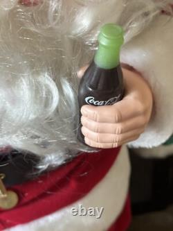 Animatronic Animated Santa Claus With Dog 24 The Coca Cola Company 1991