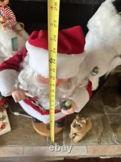 Animatronic Animated Santa Claus With Dog 24 The Coca Cola Company 1991