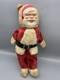Antique 14 Santa Claus Plush With Plastic Face