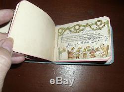 Antique Christmas, Santa Claus Autograph Album 1886 Euc