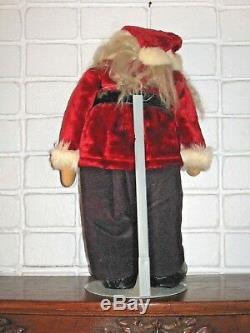 Antique German Santa Claus Doll Large St. Nick Figure Victorian Germany Display