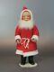 Antique Made In German Santa Claus Figure Victorian Bisque And Cloth Doll 1950's