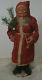 Antique Red Jacket German Santa Claus Candy Container Christmas 9 1910's