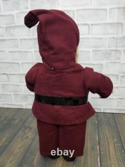 Antique Santa Claus Stuffed Canvas FACE Doll 18 TALL Figurine Christmas VINTAGE Antique Santa Claus Stuffed Canvas FACE Doll 18 TALL Figurine Christmas VINTAGE