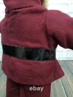 Antique Santa Claus Stuffed Canvas FACE Doll 18 TALL Figurine Christmas VINTAGE Antique Santa Claus Stuffed Canvas FACE Doll 18 TALL Figurine Christmas VINTAGE