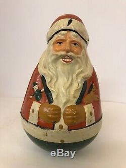 Antique Schoenhut Santa Claus Roly Doly