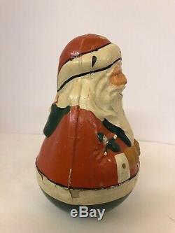 Antique Schoenhut Santa Claus Roly Doly