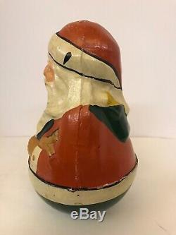 Antique Schoenhut Santa Claus Roly Doly