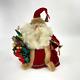 Apple Whimseys Santa Claus Handcrafted Figure St Nick By Lita Gates 1978