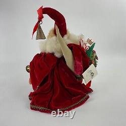 Apple Whimseys Santa Claus Handcrafted Figure St Nick by Lita Gates 1978