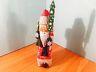 Artist Signed Russian Wood Christmas Santa Claus Withtree Hand Carved Painted 1996