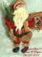 Arturo E. Reyna Santa Clause Figure Folk Art Primitive Handmade One Of A Kind