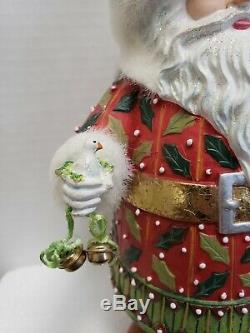 BIG Krinkles Patience Brewster Peaceful Santa Claus Figure Dep 56 Christmas 11