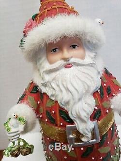 BIG Krinkles Patience Brewster Peaceful Santa Claus Figure Dep 56 Christmas 11