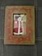 Barbara Strawser Folk Art Santa Claus/rooster