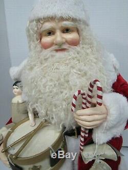 Bethany Lowe Large 19 1/2 A Visit From Santa Claus TD7666 New