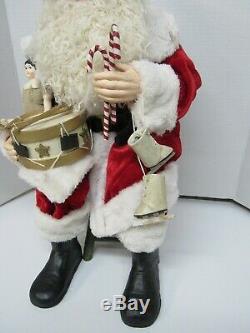 Bethany Lowe Large 19 1/2 A Visit From Santa Claus TD7666 New