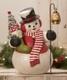 Bethany Lowe Snowman Stanley With Lantern Christmas Figure Tj4317 15 Tall