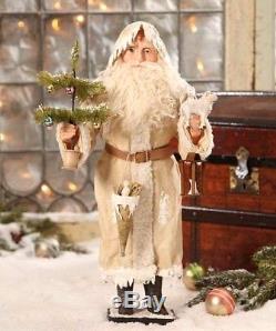Bethany Lowe Vintage German Style Cold Winter's Night Santa Claus Figure New