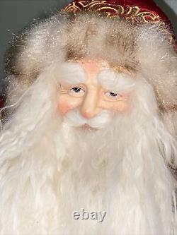 Bombay Company 2004 Christmas Santa Claus 30 Figure Statue