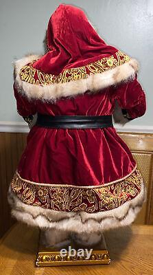 Bombay Company 2004 Christmas Santa Claus 30 Figure Statue