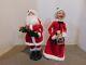 Byers Choice 2014 Santa And Mrs. Claus Holding Toys
