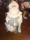 Christmas Decor 1994 Geoffie Porcelain Santa Clause Figure With Toys (rare)new