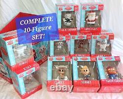 COMPLETE SET 10 Funko Minis Rudolph The Red-Nosed Reindeer CASE #130-139 NIB NEW