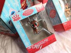 COMPLETE SET 10 Funko Minis Rudolph The Red-Nosed Reindeer CASE #130-139 NIB NEW