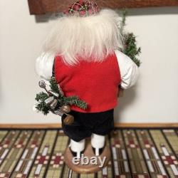 Chelsea Fair Santa Claus RARE Golfing Figure for Neiman Marcus 18 Inch Signed
