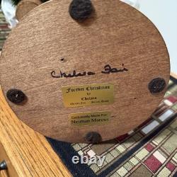 Chelsea Fair Santa Claus RARE Golfing Figure for Neiman Marcus 18 Inch Signed