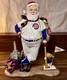 Chicago Cubs Official Mlb Santa Claus Christmas Holiday Figurine Vintage 2000
