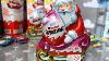 Christmas Chocolate Santa Claus Figures Kinder Surprise Eggs 4 Pack Unboxing