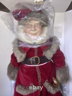 Christmas Decor Santa Claus Tree Toppers & Hallmarks Large Santa