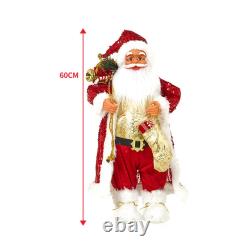 Christmas Decoration Christmas Doll Ornament Collectible Doll Statue Santa Claus
