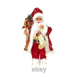Christmas Decoration Christmas Doll Ornament Collectible Doll Statue Santa Claus