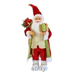 Christmas Doll, Santa Claus Figure, Home Ornament Collectible Doll Classic