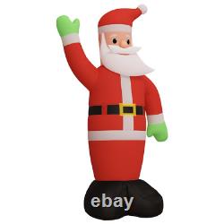 Christmas Inflatable Santa Claus with LEDs 393.7