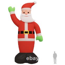 Christmas Inflatable Santa Claus with LEDs 393.7