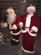 Christmas Life Size60dancing Musical Santa Claus Andsinging Mrs. Claus No Chord